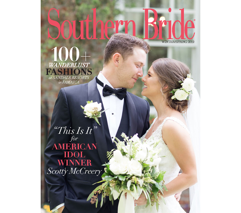 Southern Bride Magazine Winter 2019 Cover Social 