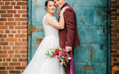 A Merry & Bright Winter Wedding Shoot