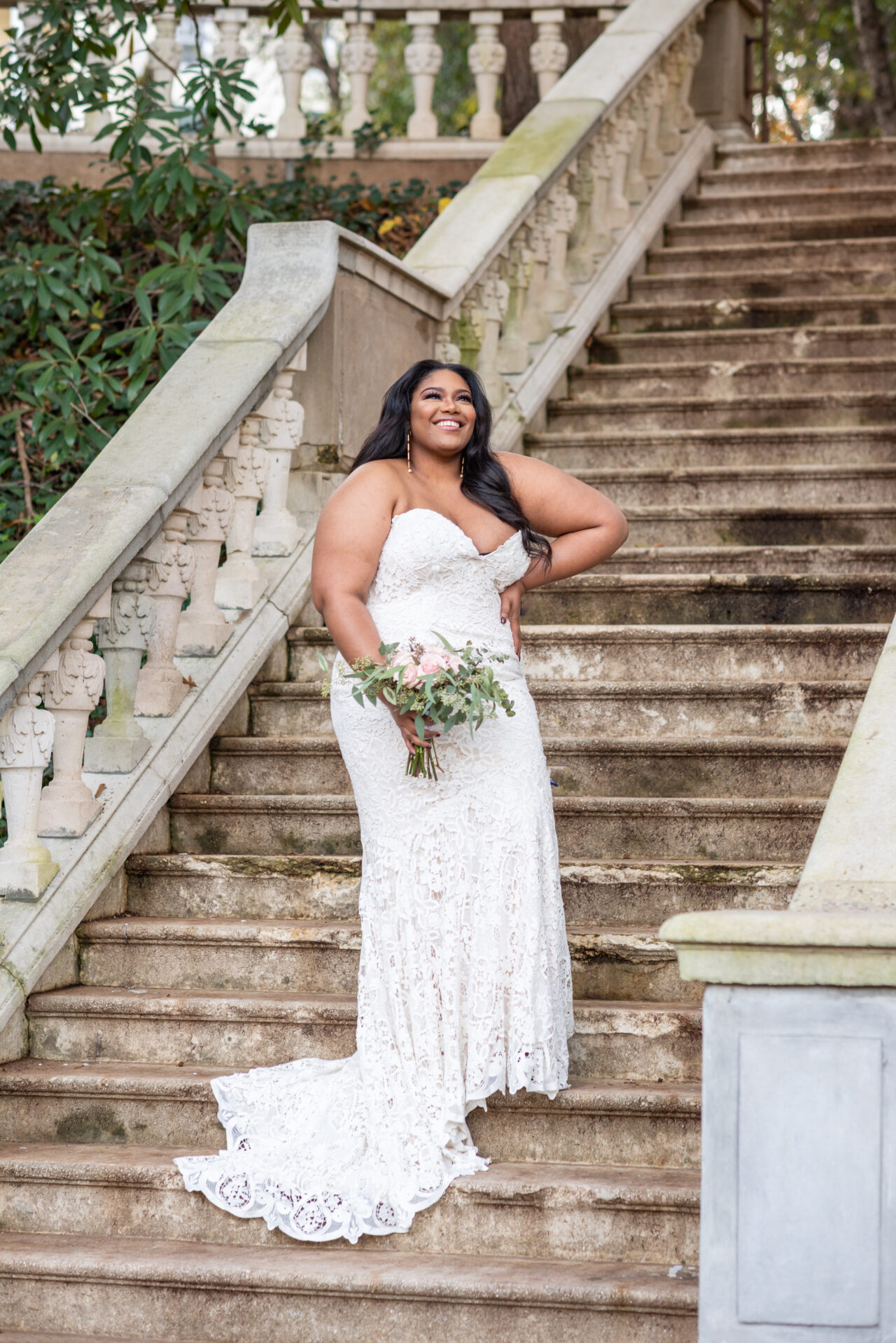 Whimsical Garden Styled Shoot Showcases Curvy And Alluring Wedding Looks 2792