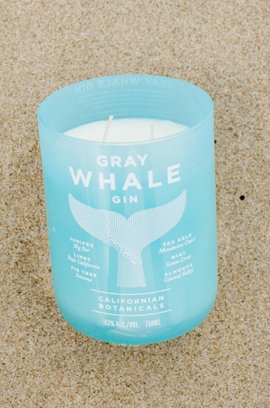 Fall Bridal Gifts gray whale gin candle