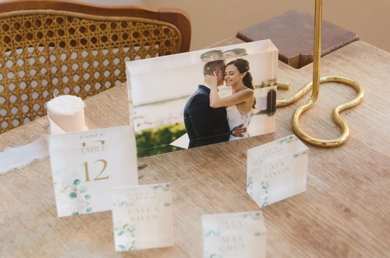 Fall Bridal Gifts printique wedding acrylic blocks scaled