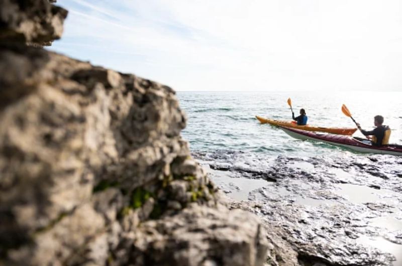 Discovering the Charm of Door County A Haven for Weddings and Getaways Door County Wisconsin kayaking